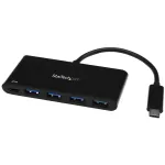 StarTech.com HB30C4AFPD 4 prievadų USB-C &scaron;akotuvas, USB-C į 4x USB-A, USB 3.0 SuperSpeed 5Gbps, Power Delivery 2.0