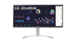 LG 34WQ650-W monitor kompiuterinis 86,4 cm (34 colių) 2560 x 1080 pikselių WFHD LCD sidabrinis, baltas