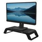 Fellowes Hana LT monitorio stovas su 3 auk&scaron;čio reguliavimais &ndash; ergonomi&scaron;kas reguliuojamas stovas kompiuterių monitoriams &ndash; maksimalus svoris 22,6 kg &ndash; juodas
