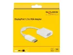 Adapteris DisplayPort 1.2 (vyri&scaron;kas) į VGA (moteri&scaron;ka) DeLOCK 61007