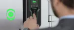 Qoltec 52465 Mobilus EV kroviklis 2-in-1 Type2 su reguliavimu | 3,5kW | 230V | LCD | Ne&scaron;iojamas | Wallbox | 5m
