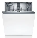 Įmontuojamas indaplovė Bosch SMV4ETX08E &mdash; 13 komplektų, 44 dB, pilno dydžio 60 cm, energijos klasė B