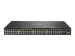 HPE Aruba 6300M jungiklis L3 valdomas 48x10/100/1000 (1 PoE+) 4x1/10/25/50 Gb SFP56 (auk&scaron;tyn/rietimas)