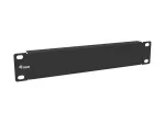 Tu&scaron;čias skydelis Equip 10 inch 1U juodas plieninis 25,4 mm plotis
