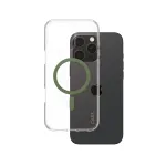 PanzerGlass CARE&trade; by &reg; Urban Combat Dėklas Skaidrus su Žalia MagSafe iPhone 16 Pro Max