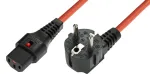Microconnect EL248S maitinimo laidas oranžinis 3 m C13 jungtimi