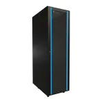 Grindinis tinklo spintos stovas Extralink 42U 600x1000 juodas
