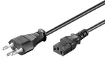 Microconnect PE160430 maitinimo laidas, juodas, 3 m, C13 jungtys