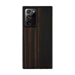 Apsauginis dėklas i&scaron; medžio Samsung Galaxy Note 20 Ultra &ndash; juodas kaip anglis