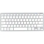 Belaidė klaviatūra Inca IBK-569BT Bluetooth 78 klavi&scaron;ų Metalinė sidabrinė