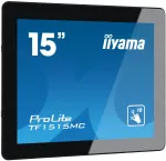 IIYAMA TF1515MC-B2 monitor 38,1 cm (15 colių) 1024 x 768 pikselių XGA LED liečiamasis ekranas juodas
