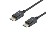 Equip 119271 DisplayPort 2.1 kabelis, ki&scaron;tukas/ki&scaron;tukas, 1 m, 16K/60Hz, 40 Gbps, HDCP