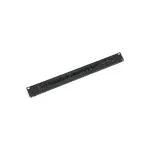 Triton RAB-ZP-X03-A2 Juodas praėjimo skydas 1U su &scaron;epetėliu