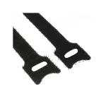 Kabelių rai&scaron;čiai InLine lipni juostelė 12&times;240 mm, nailonas, 10 vnt., juodi