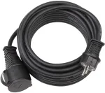Brennenstuhl H07RN-F 3G1,5 - Ilginimo laidas (230 VAC) - CEE 7/7 (SCHUKO) (M) - CEE 7/7 (SCHUKO) (W) - 10,0 m - Juodas (1167810)