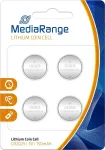 Vienkartinė baterija MediaRange MRBAT131 (CR2025, 3 V, 4 vnt.)