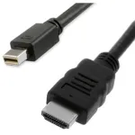 ITB RO11.99.5790 1 m Mini DisplayPort į HDMI vaizdo kabelio adapteris juodas