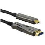 Vaizdo kabelio adapteris ROLINE 14.01.3474 30 m HDMI A tipo USB C tipo juodas