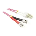 LWL-2-Fiber-Patchk. 1.0mtr.LC-ST - 50/125um - OM4 - AD=3mm - Synergy 21