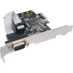 InLine sąsajos plok&scaron;tė 1 prievadas serijinis 9 kontaktų PCIe, InLine, 76618D