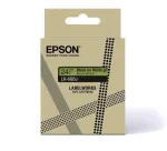 Epson LabelWorks LK-5GBJ etikečių juosta, juoda ant matinės žalios, 18 mm x 8 m