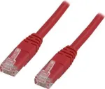 Deltaco UTP raudonas 0,5 m RJ-45 Cat6 tinklo kabelis