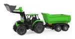 Mechaninis traktoriukas Lena Deutz-Fahr Worxx su atkabinama priekaba, 74 cm