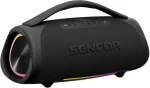 Sencor Resonex Mega ne&scaron;iojamas Bluetooth garsiakalbis, 190 W, IPX7, TWS, LED