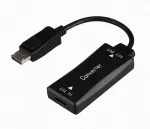 Vaizdo kabelio adapteris GEMBIRD A-HDMIF30-DPM-01 HDMI A tipo į DisplayPort 0,15 m juodas