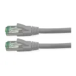 ROLINE RM Patch Laidas Cat.6A S/FTP (PiMF), Pilka, 0,3 m