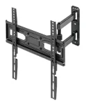 Manhattan pilno judesio TV ir monitorių laikiklis sieninis, 32&ndash;55 col., VESA 100x100&ndash;400x400 mm, 35 kg, juodas