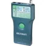 Voltcraft CT-5 tinklo diegimo ir tikrinimo rinkinys su kabelių testeriu &ndash; tinka RJ-45, BNC ir RJ-11