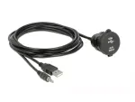 USB laidas DeLOCK 85719 2 m USB A juodas
