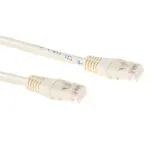 ACT Ivory 25 m U/UTP CAT6 jungiamasis kabelis su RJ45 jungtimis