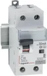 Legrand 411061 DX3 apsauginis jungiklis, C16 A, 1P+N, 6 kA, 30 mA, A tipo