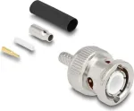 BNC crimp ki&scaron;tukas DELOCK 90756 RG-174 / RG-316 koaksialiniams kabeliams su termosusitraukiančiu vamzdeliu