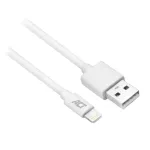 ACT AC3011 USB-A &ndash; Lightning laidas, 1 m, baltas, MFI sertifikuotas