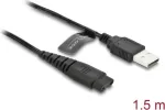 Delock 90987 USB įkrovimo laidas elektriniams skustuvams, 5 V, suderinamas su Hatteker RFC-588 / RFC-598