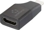 Renkforce RF-6418168 USB-C&reg; / HDMI adapteris [1x USB-C&reg; ki&scaron;tukas - 1x HDMI lizdas] juodas (RF-6418168)