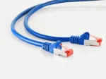 Tinklo kabelis ShiverPeaks 75725-AB CAT 6A S/FTP halogen-free, 15 m, mėlynas