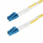 StarTech.com 25m (82ft) LC-LC (UPC) OS2 vienmodis dupleksinis &scaron;viesolaidinis kabelis, 9/125&micro;m, 100G, atsparus lenkimui, maži įterpimo nuostoliai - LSZH &scaron;viesolaidinis trumpiklis