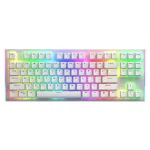 HATOR Gravity X TKL klaviatūra žaidimams USB QWERTY JAV anglų balta