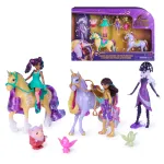 Unicorn Academy, Magi&scaron;kas I&scaron;laisvintas Nuotykių Rinkinys, Velykų Dovanų Idėja, Su Sophia, Ava, Ravenzella Lėlėmis, Wildstar, Leaf Vienaragiais ir Daugiau
