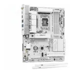 MicroATX pagrindinė plok&scaron;tė ASRock B850M Challenger WiFi DDR5 AM5, balta
