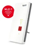 FRITZ!Repeater 2700 rinkinys &bdquo;Mesh Set 2700&ldquo; &ndash; Wi‑Fi 7 tinklo kartotuvas, dviejų juostų 2,4/5 GHz, 6500 Mbit/s, 2,5 Gigabit Ethernet