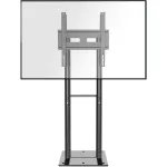 ONKRON FPRO2L-20-B Mobilus televizoriaus stovas 55-100 colių televizoriams, juodas