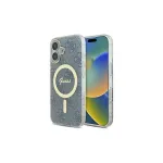 Guess GUHMP16SH4STB iPhone 16 6.1 Hardcase IML 4G MagSafe Blue