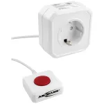 ANSMANN 1260-0002 Energiją taupantis ki&scaron;tukinis lizdas, baltas, Schuko ki&scaron;tukas, 1 vnt.