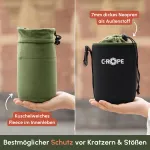 C-Rope Lens Pouch V2 juodas, dydis Large, 18x12cm, mažmeninė pakuotė (CRP-LNB-L-BLK-2)