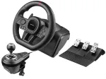 Tracer SimRacer Manual Gearbox 6in1 vairas su pedalais ir pavarų svirtimi, PC/PS4/PS3/Xbox One/Xbox 360/Switch